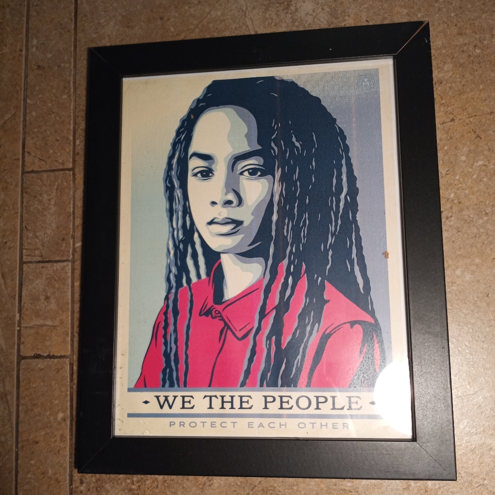 Obey "WeThePeople ProtectEachOther" 12.5x10